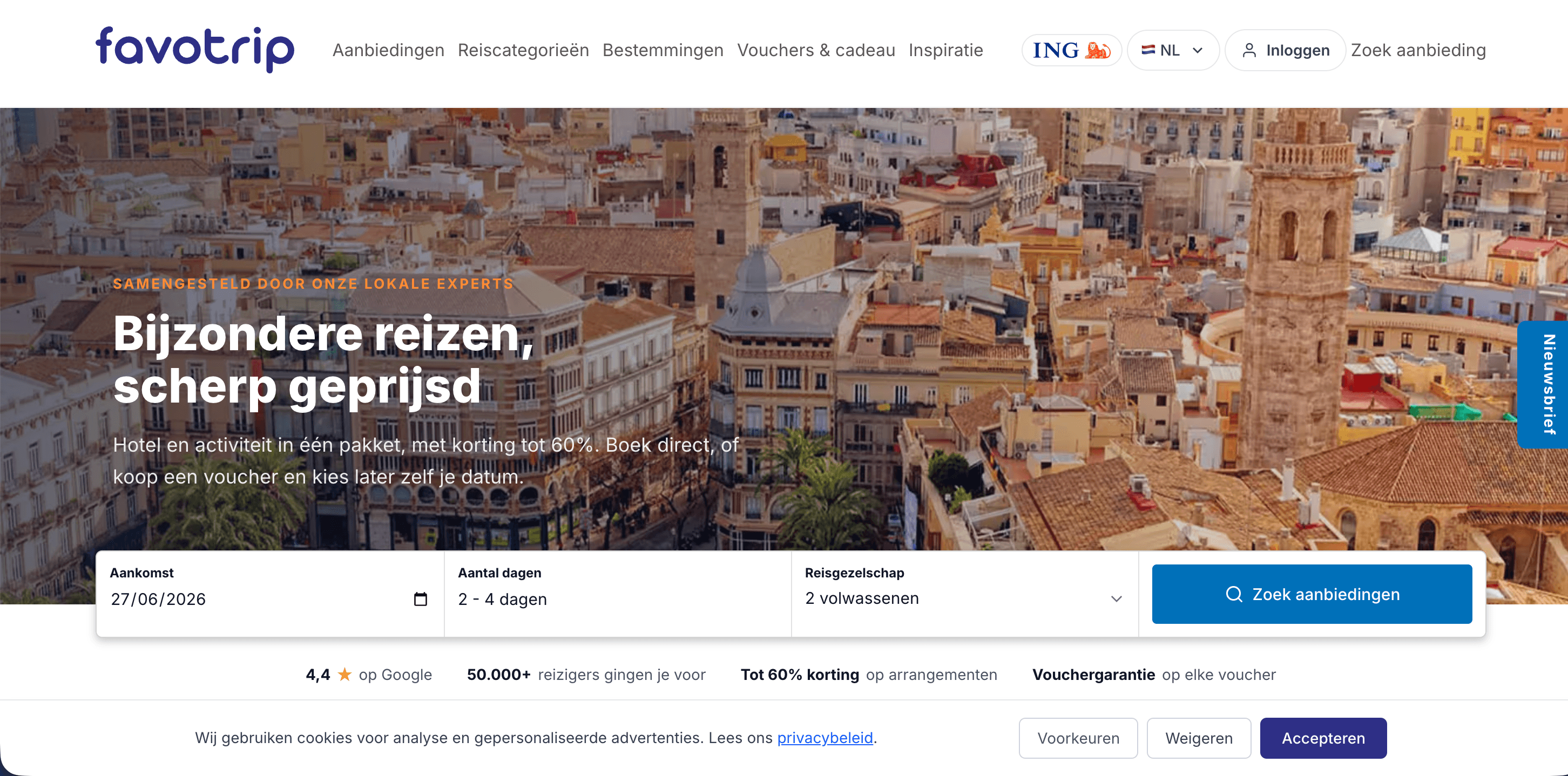 FavoTrip Travel Platform
