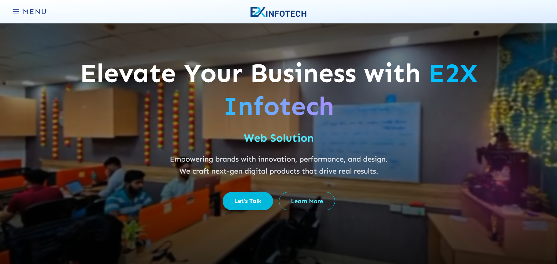 E2X Corporate Website