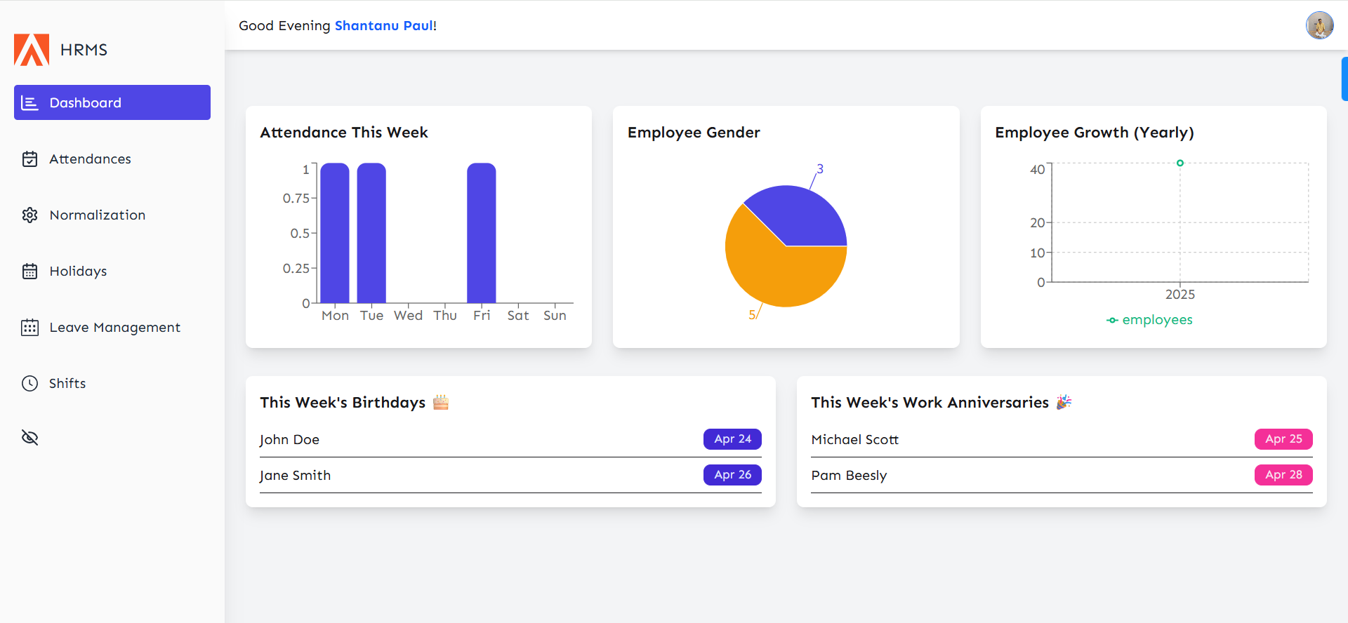 Human Resource Management System (HRMS)